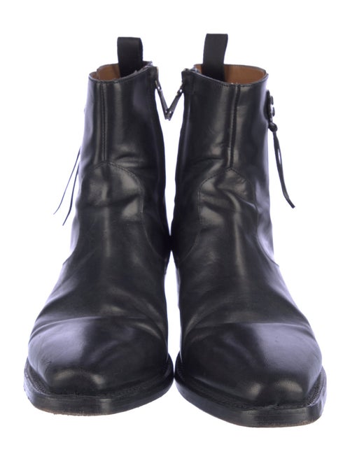 John Varvatos Leather Boots