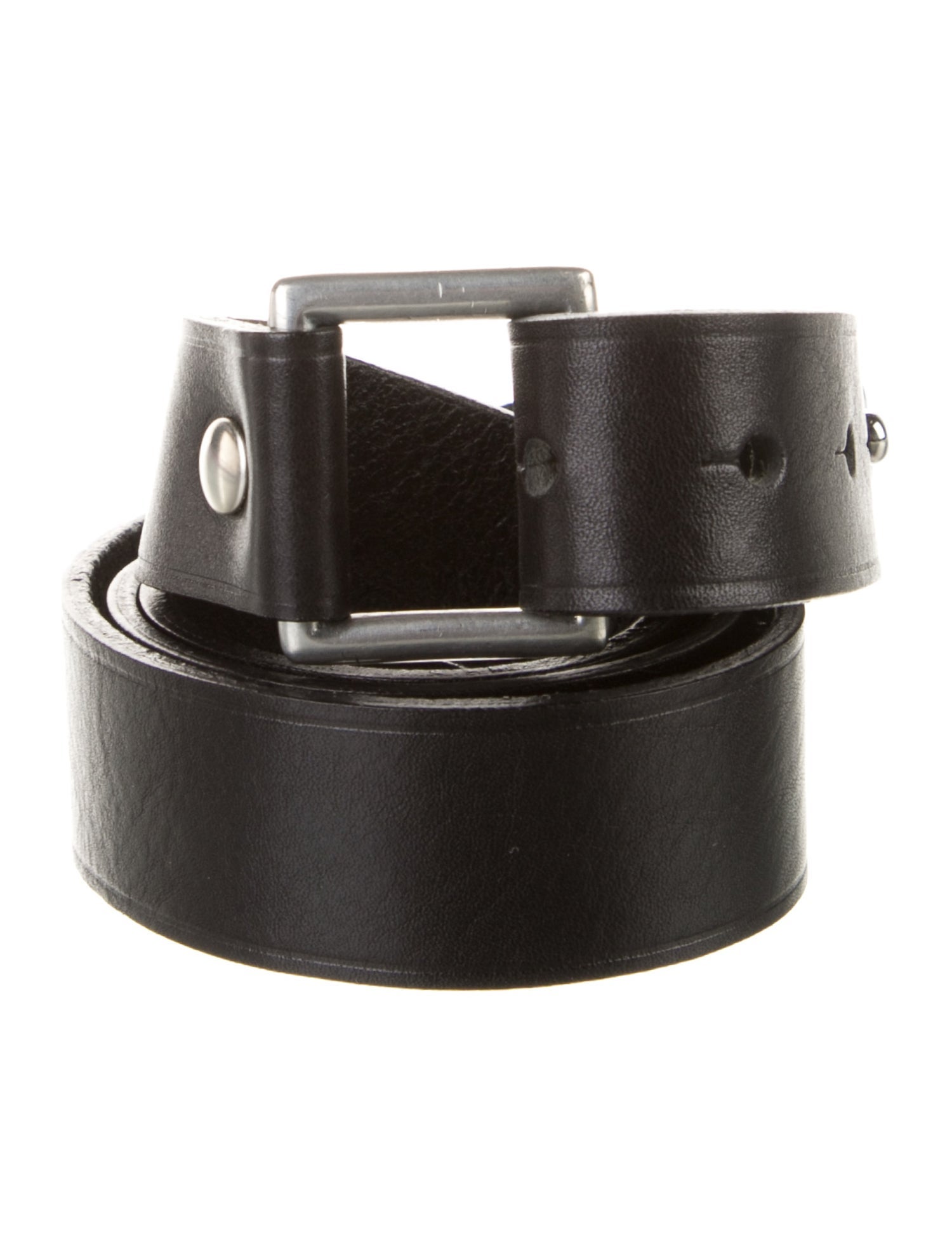 John Varvatos Skinny Leather Belt