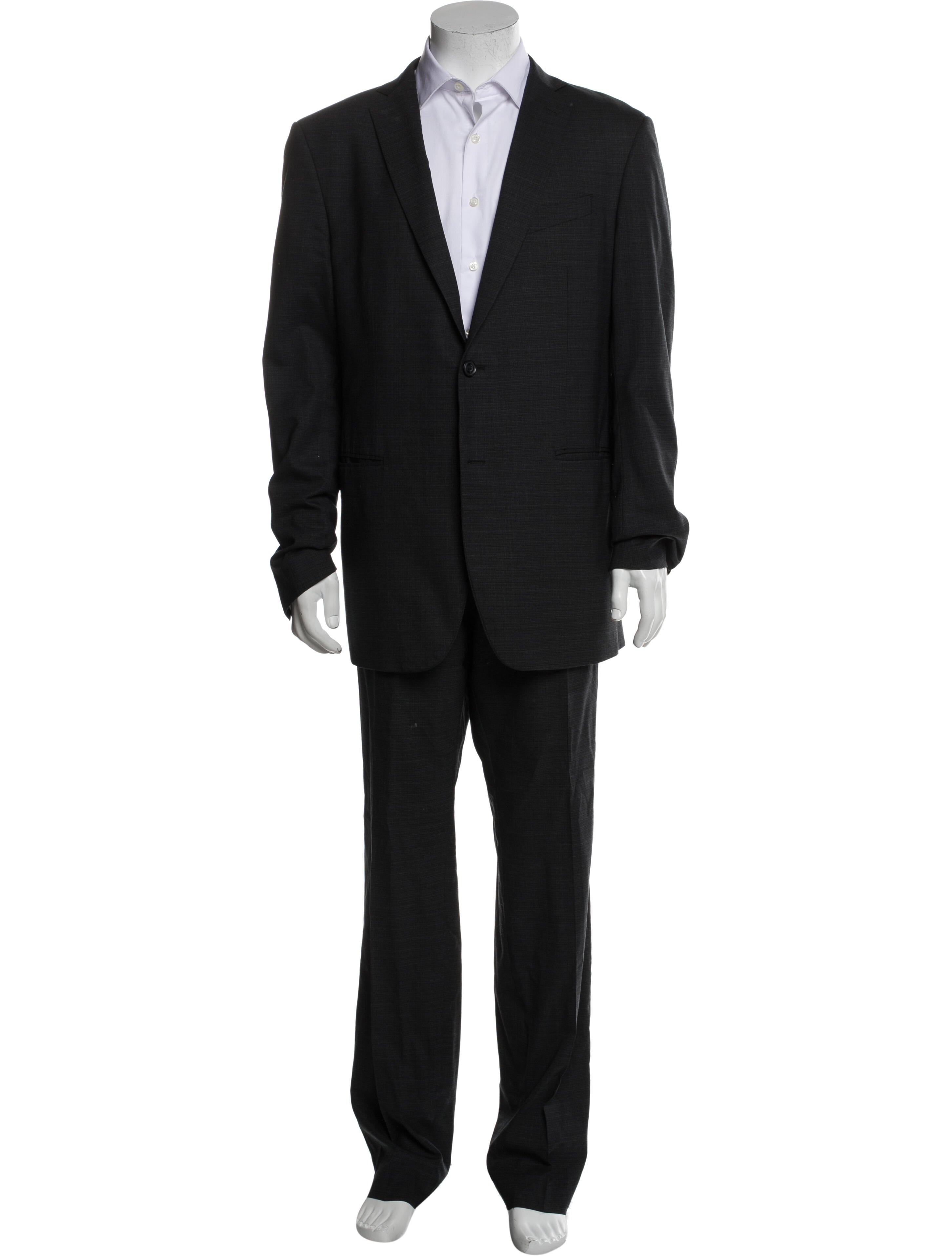 John Varvatos Wool Two-Piece Suit