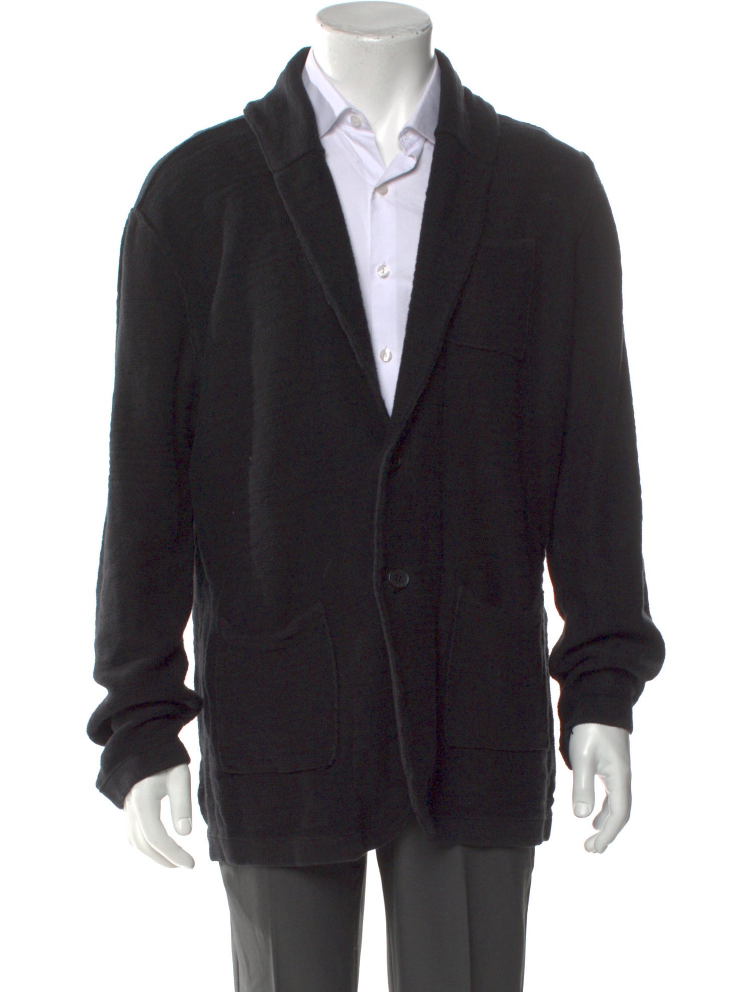 John Varvatos V-Neck Long Sleeve Cardigan
