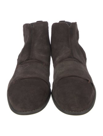 John Varvatos Suede Monk Straps