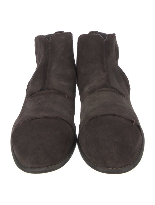 John Varvatos Suede Monk Straps