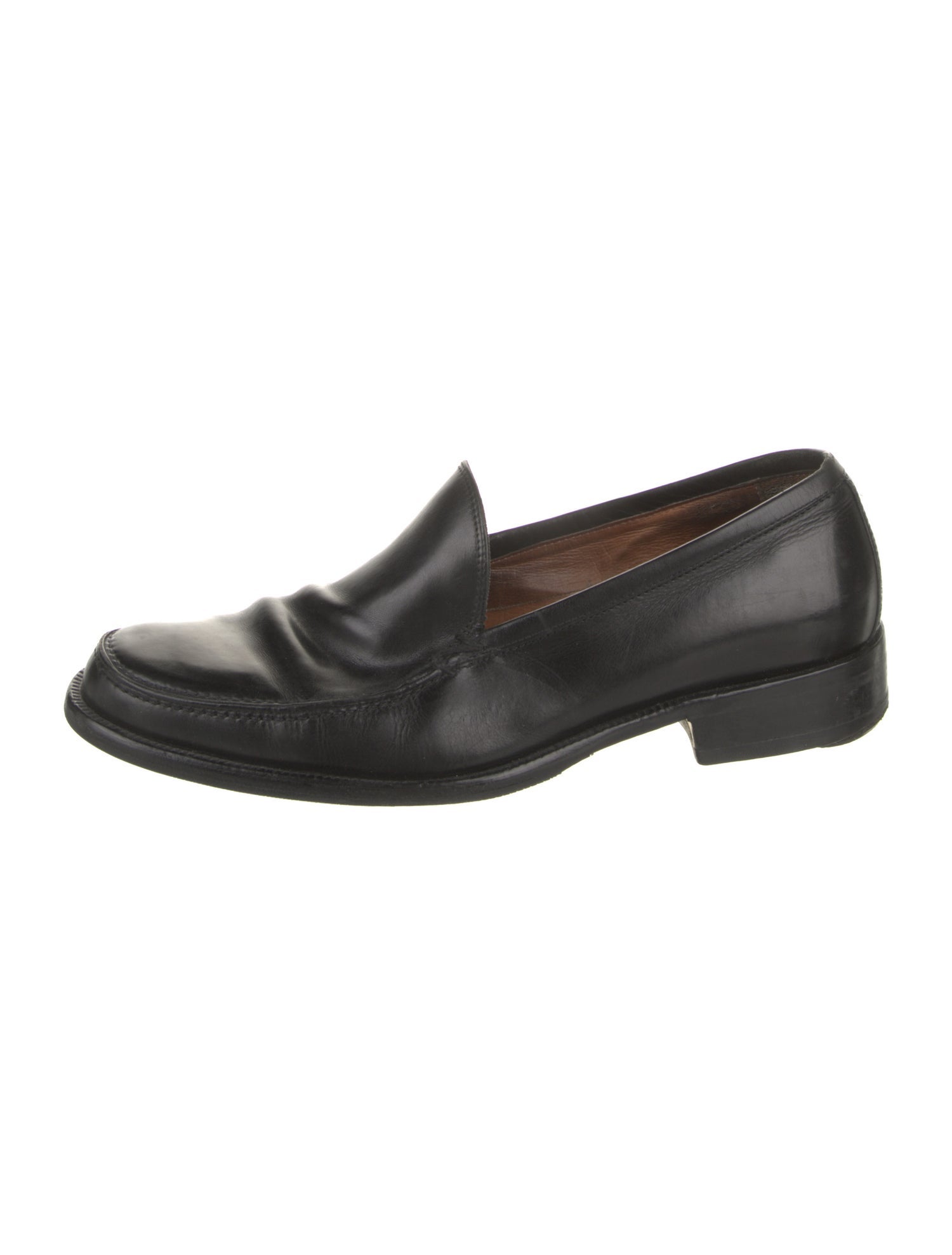 John Varvatos Leather Dress Loafers