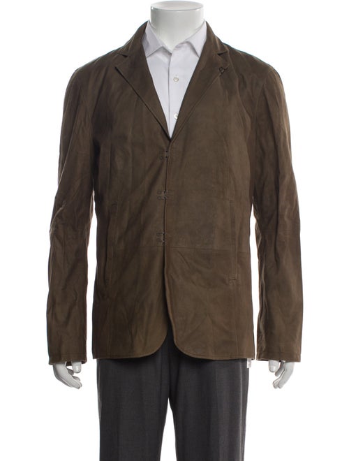 John Varvatos Suede Peacoat