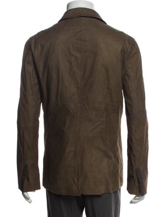 John Varvatos Suede Peacoat