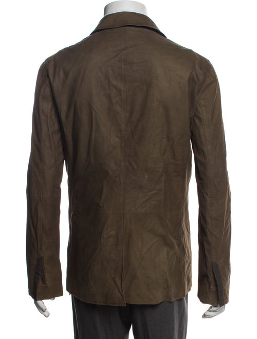 John Varvatos Suede Peacoat