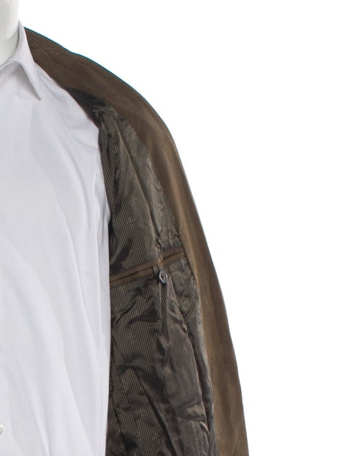 John Varvatos Suede Peacoat