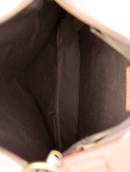 John Varvatos Leather Messenger Bag