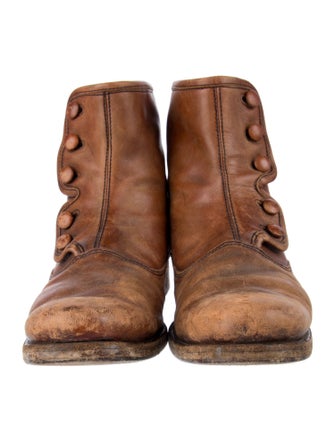 John Varvatos Leather Boots