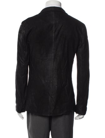 John Varvatos Suede Moto Jacket