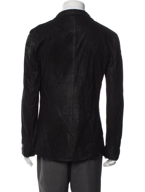 John Varvatos Suede Moto Jacket