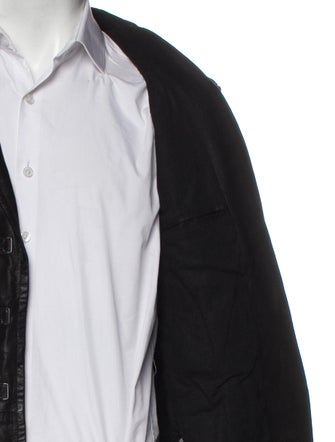 John Varvatos Suede Moto Jacket