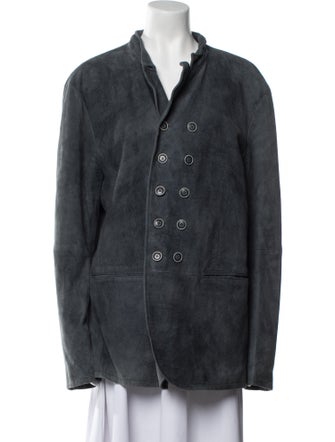 John Varvatos Suede Evening Jacket