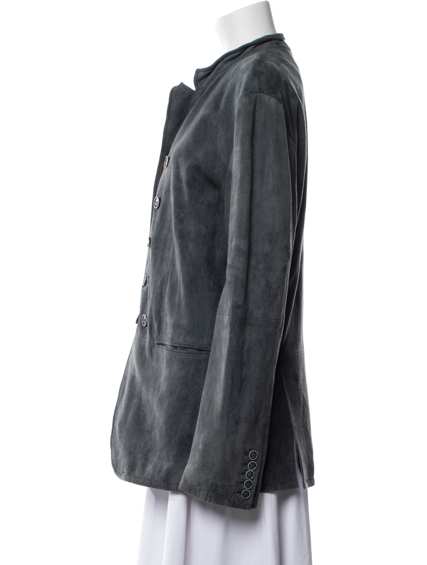 John Varvatos Suede Evening Jacket