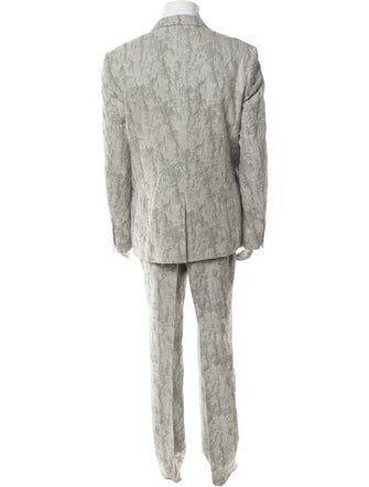 John Varvatos Camouflage Print Two-Piece Blazer