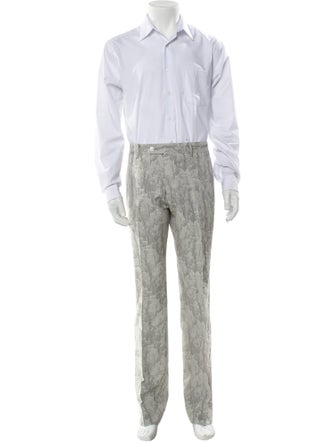 John Varvatos Camouflage Print Two-Piece Blazer