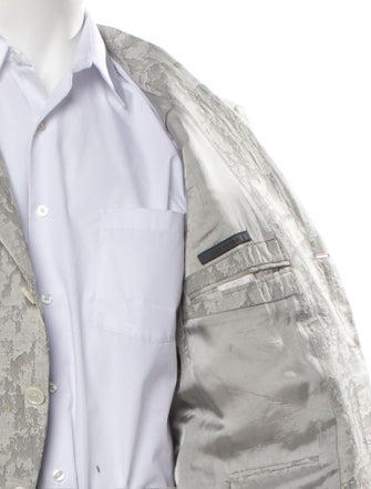 John Varvatos Camouflage Print Two-Piece Blazer