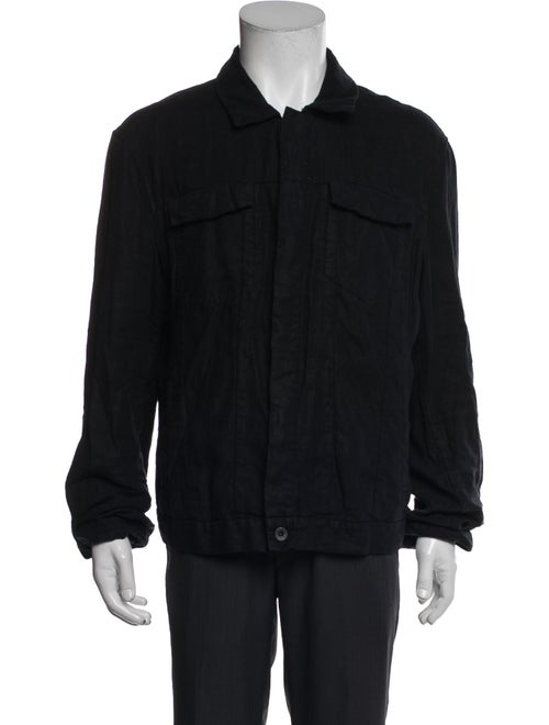 John Varvatos Linen Utility Jacket