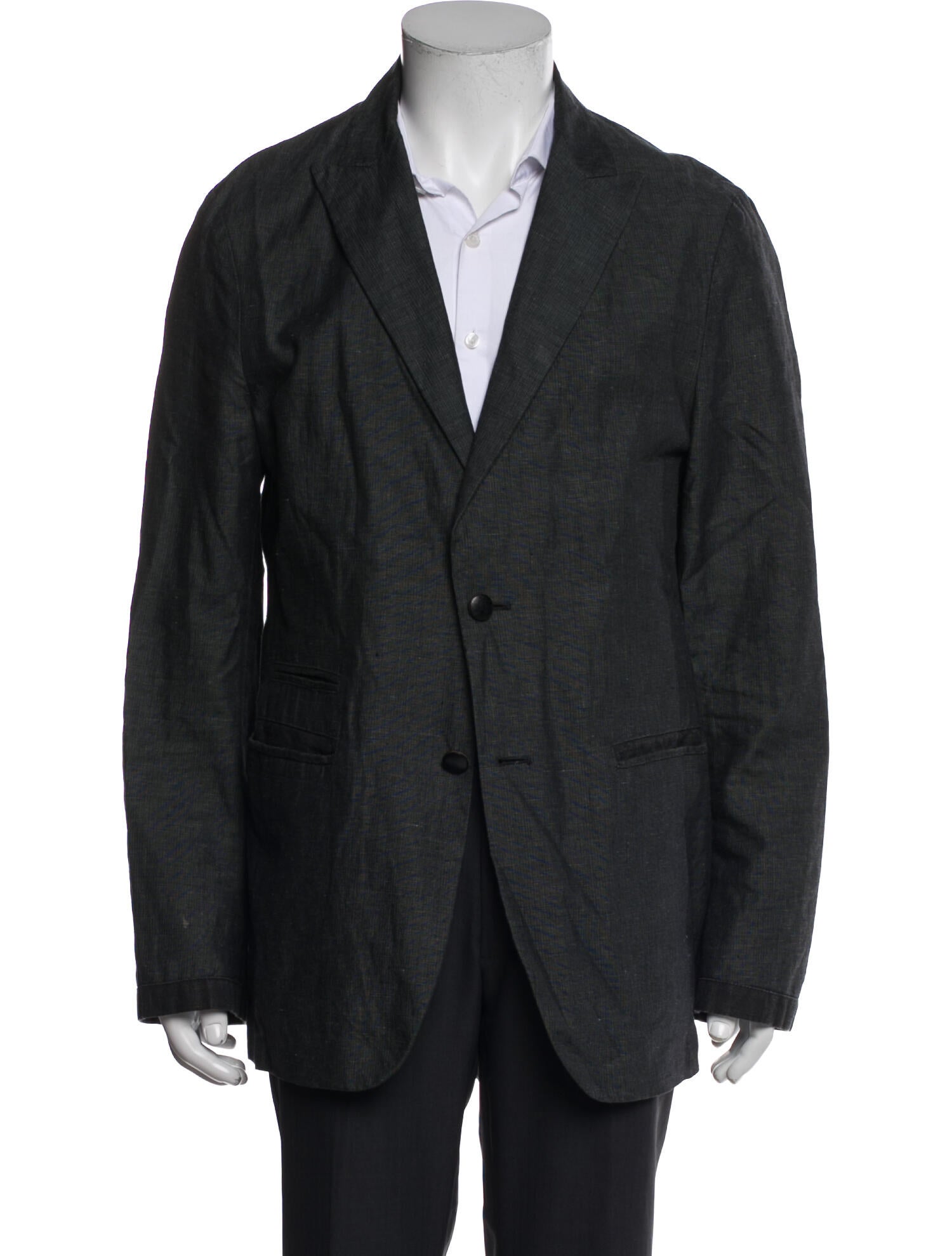 John Varvatos Linen Utility Jacket