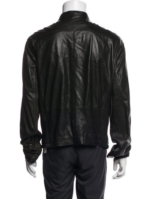 John Varvatos Lambskin Moto Jacket