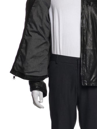 John Varvatos Lambskin Moto Jacket