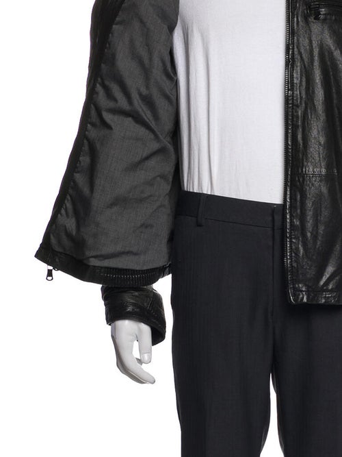 John Varvatos Lambskin Moto Jacket