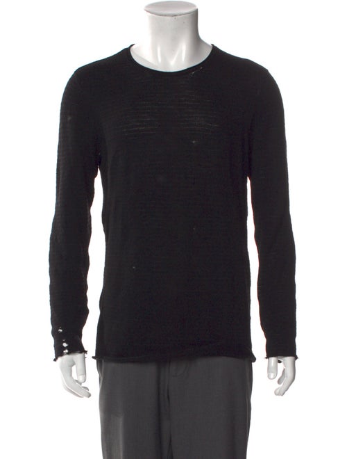 John Varvatos Merino Wool Crew Neck Pullover