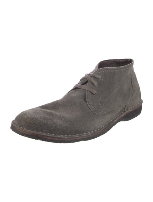 John Varvatos Suede Derby Shoes