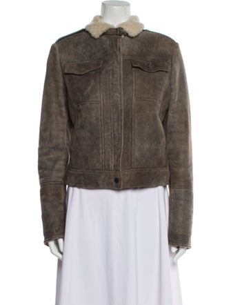 John Varvatos Shearling Fur Jacket
