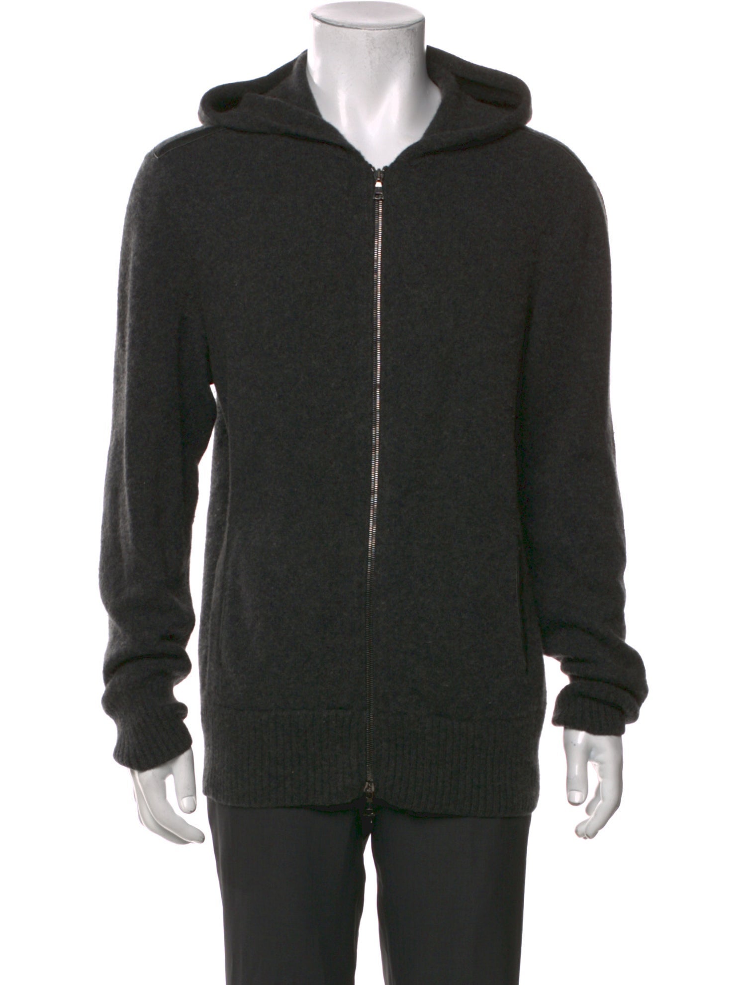 John Varvatos Cashmere V-Neck Hoodie