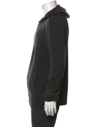 John Varvatos Cashmere V-Neck Hoodie