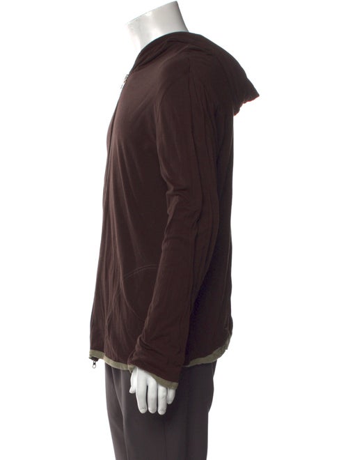John Varvatos Crew Neck Long Sleeve Hoodie