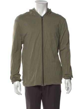 John Varvatos Crew Neck Long Sleeve Hoodie