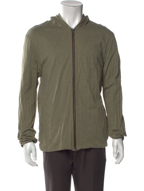 John Varvatos Crew Neck Long Sleeve Hoodie