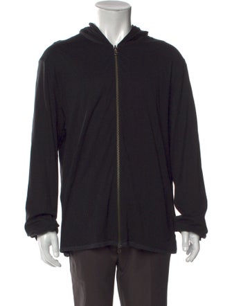 John Varvatos Crew Neck Long Sleeve Hoodie