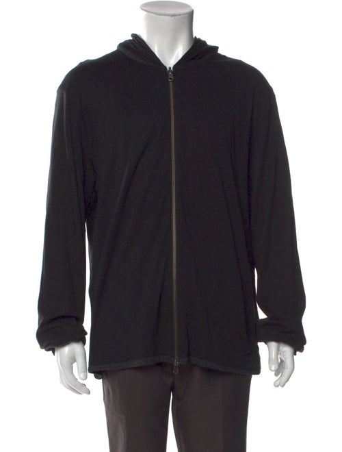 John Varvatos Crew Neck Long Sleeve Hoodie