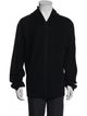 John Varvatos Merino Wool V-Neck Hoodie