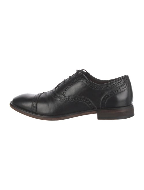 John Varvatos Leather Lasercut Accents Brogues