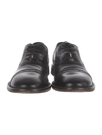 John Varvatos Leather Lasercut Accents Brogues