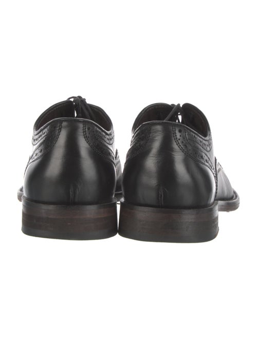 John Varvatos Leather Lasercut Accents Brogues