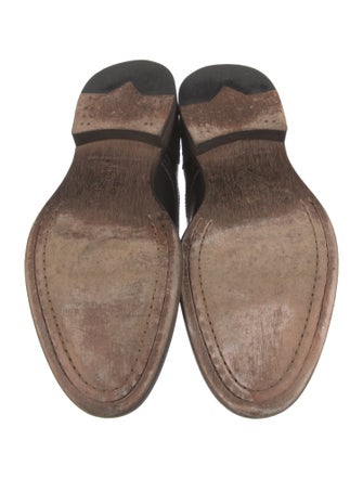 John Varvatos Leather Lasercut Accents Brogues