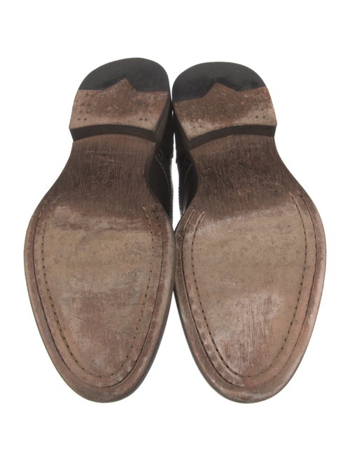 John Varvatos Leather Lasercut Accents Brogues