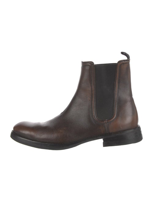 John Varvatos Leather Chelsea Boots