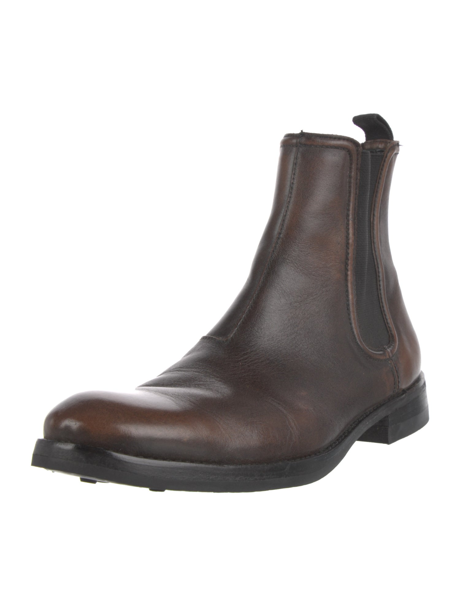 John Varvatos Leather Chelsea Boots