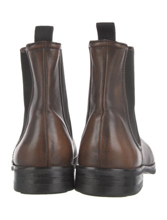 John Varvatos Leather Chelsea Boots