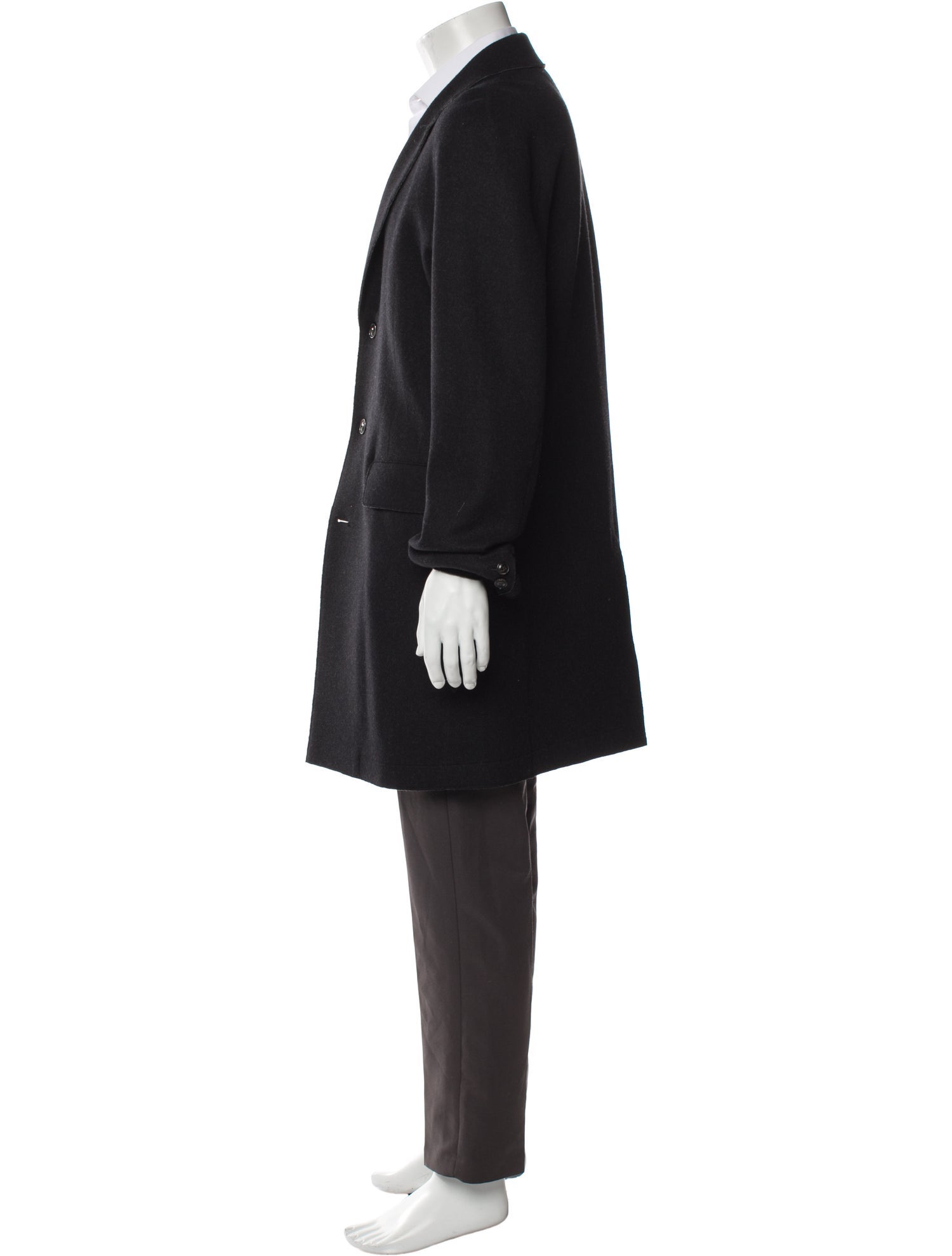 John Varvatos Wool Overcoat