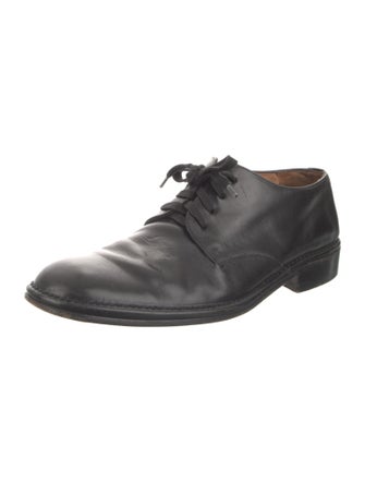 John Varvatos Leather Derby Shoes