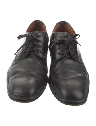 John Varvatos Leather Derby Shoes