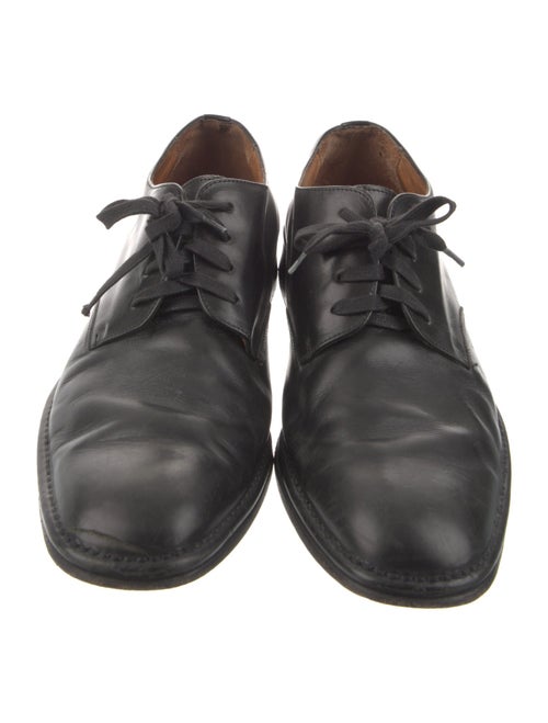 John Varvatos Leather Derby Shoes