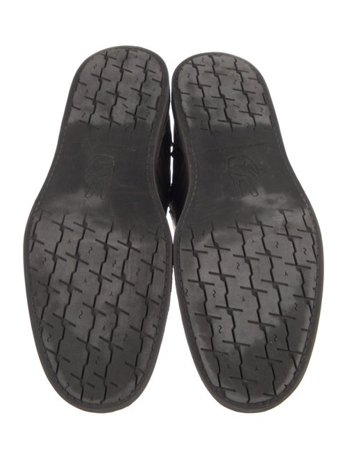 John Varvatos Leather Lace-Up Boots